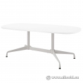 White Herman Miller Eames Conference Boardroom Table 108" x 54" White Herman Miller Eames Conference Boardroom Table 108" x 54"